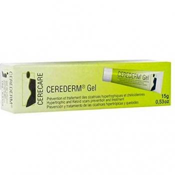Gel de Silicona Cerederm 15g para Cicatrices Hipertróficas y Queloides