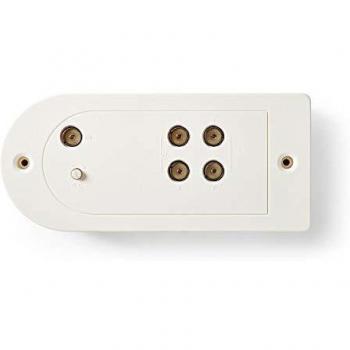 Amplificador CATV | amplificación máxima de 20 dB | 40-862 MHz | 4 salidas | IEC