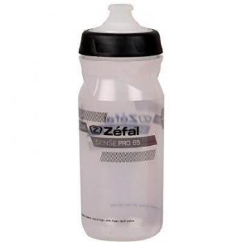 Bidón ZEFAL Sense Pro 65 Translúcido Gris/Negro, 650 ml
