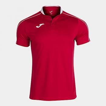 Polo Manga Corta Rugby Hombre Joma Scrum Rojo 14 años
