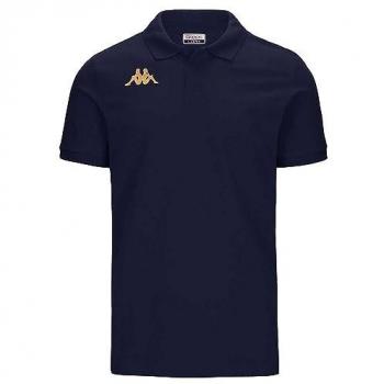 Polo Kappa de Manga Corta para Niños Gastio en Color Azul Marino