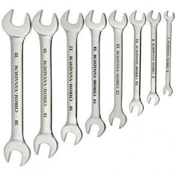 Einhell 49470300 Llave Fija, 6-22 mm, 8-Piece, Set de 8 Piezas