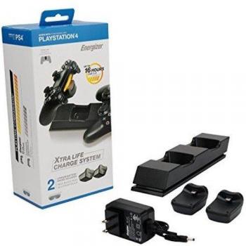 PDP - Cargador Energizer Low Profile Para 2 Mandos + Baterías