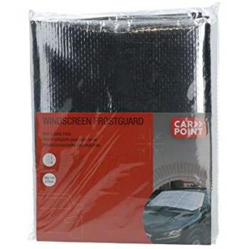 Cubierta Antihielo para Parabrisas CARPOINT 180x145 cm con 2 Ganchos