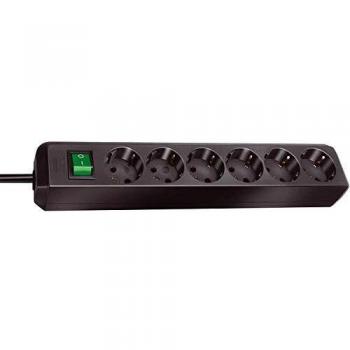 Brennenstuhl Eco-Line regleta de enchufes con 6 tomas de corriente