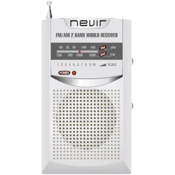 Nevir Radio de Bolsillo nvr-136 Plata