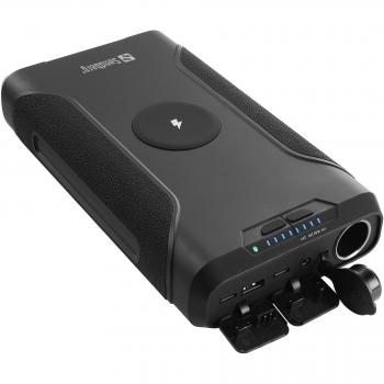 Power Bank Sandberg Survivor 7in1 72000 mAh Ión de litio Cargador inalámbrico Negro
