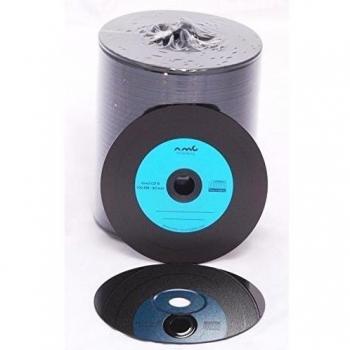 vinilo CD-R Azul NMC Carbon Dye Completo Negra parte trasera de CD en blanco, 700 MB