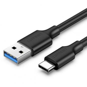 Cable UGREEN USB 3.0 a USB-C 1.5m SuperSpeed 5 Gbps Color Negro
