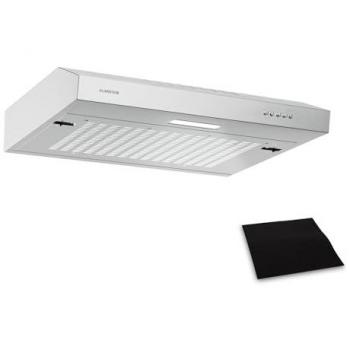 Campana Extractora SlimVent 60 cm A+ 200 m³/h Iluminación LED Plata