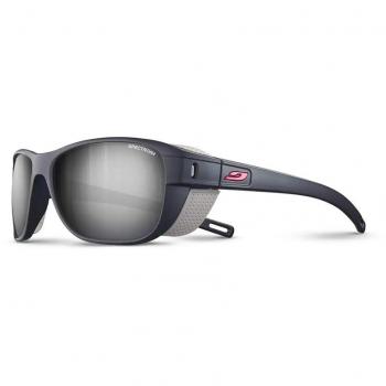Julbo Gafas De Sol Camino M con lentes espejadas Spectron 4 gris, color negro mate