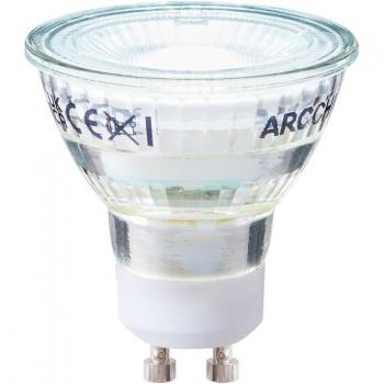 Bombilla LED GU10 2,5W 6500K 450 lúmenes cristal