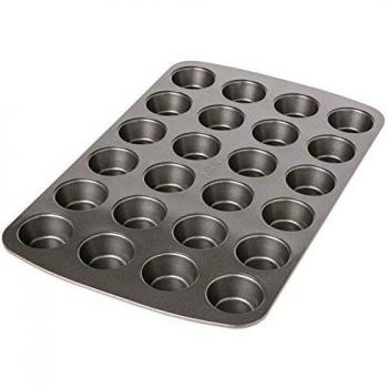Molde para 24 Mini Muffins y Cake Pops - Antiadherente, Fácil de Hornear