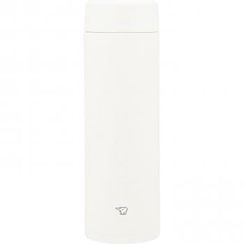 Zojirushi Mahobin Stainless Steel 600ml Screw Top Water Bottle Dishwasher Safe Seamless White SM-GS60-WA