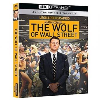 Blu-Ray El Lobo de Wall Street - Edición Ultra HD 4K, Masterización Dolby Digital, Región Libre