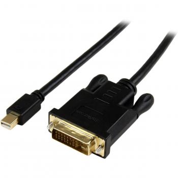 StarTech.com MDP2DVIMM3BS - Cable adaptador Mini DisplayPort a DVI, 91 cm, negro