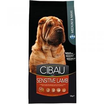 Pienso para Perros Adultos Cibau Sensible de Cordero y Arroz 12kg + 2kg Gratis
