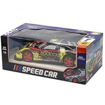 Tachan - Coche Nascar con radio control 1:14 y bateria con cargador USB