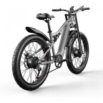 Bicicleta eléctrica de montaña Shengmilo para adultos con motor de 2000W, batería Samsung de 17.5Ah y pantalla LCD color grande