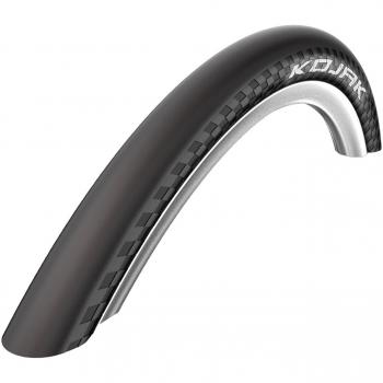 Schwalbe Kojak Raceguard B-SK+rla Hs385 Spc 67epi Bicicleta, Negro, neumáticos de Alambre, 35-406