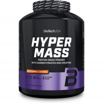 BioTechUSA Hyper Mass - Suplemento en polvo con carbohidratos, proteínas y creatina, alto contenido de fibra