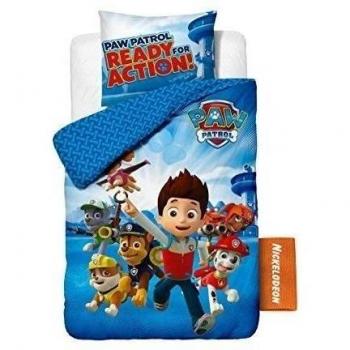 Funda nórdica Nickelodeon Paw Patrol Puppy, 140cm x 200cm, Con 1 Funda De Almohada 60x70