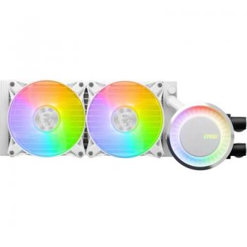MSI MAG CORELIQUID E240 White Sistema de Refrigeración Líquida para Ordenador Placa Base y Procesador