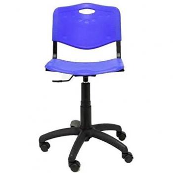 Silla Robledo giratoria azul marca PIQUERAS Y CRESPO