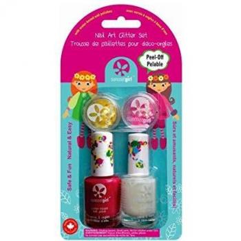 Suncoat Girl Cheer Leader kit de nail art para niños