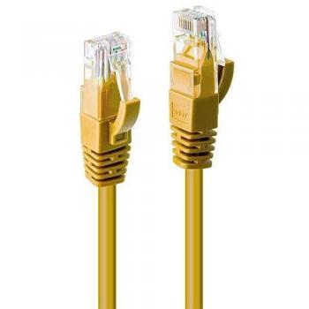 LINDY 5m Cat.6 U/UTP Network Cable, Yellow