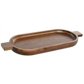 Bandeja de Aperitivos Natural Acacia 48,5 x 18 x 3,5 cm
