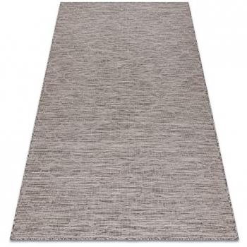Alfombra de Sisal para Patio 3069 Enrejado Plano - Natural, Beige 194x290 cm