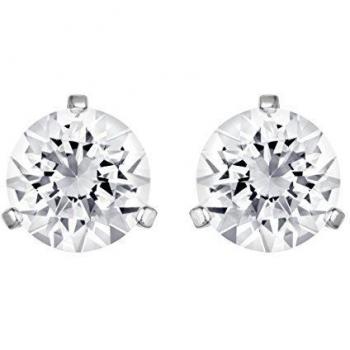 SWAROVSKI Pendientes de mujer de acero inoxidable y cristal 1800046