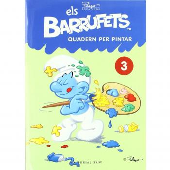 Els Barrufets. Quadern per pintar, 3