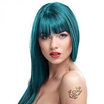 Crazy Color Peacock Blue Semi-Permanent Hair Dye 100ml