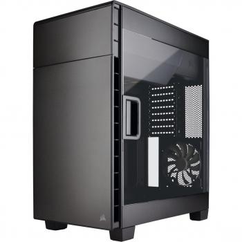 Corsair Carbide 600C - Caja de PC, Invertito Mid-Tower ATX, Ventana Lateral, Negro