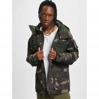 Chaqueta entre-tiempo de Brandit - Performance Jacket - S XXL - para Hombre - camuflaje woodland