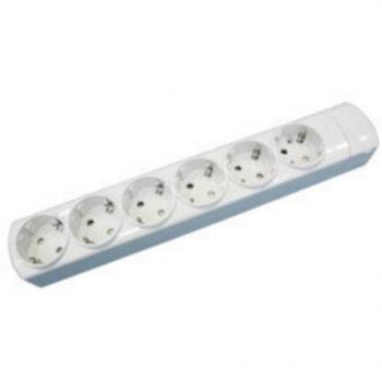Base múltiple de 6 tomas sin cable Electro DH 36.141/SC