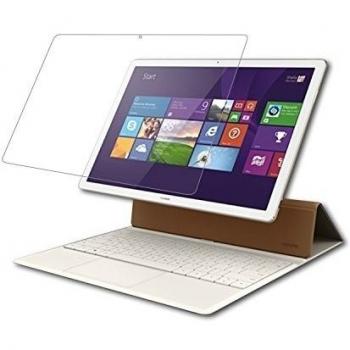 iProtect - Protector de pantalla de cristal templado - Protector de pantalla de cristal templado ultra resistente de cristal 0,3 mm para Huawei Matebook - transparente