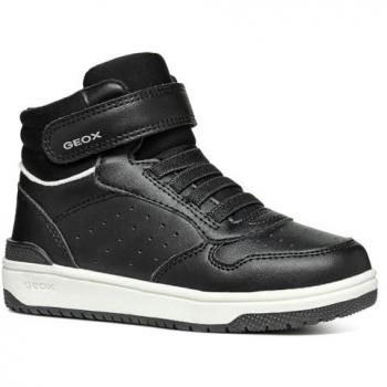 Zapatillas J Washiba GEOX® infantiles de caña alta negro, características: diseño de caña alta, color negro, marca Geox, modelo Washiba, para niños, talla 29 EU