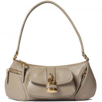 Chloé Women's The 99 Leather Shoulder Bag in Grey