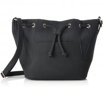PIECES 17086876, Shoppers y bolsos de hombro Mujer, Schwarz