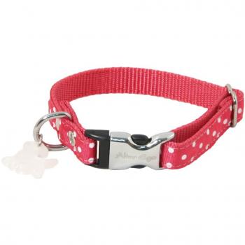 Collar para perro Alter Ego Lunares S 15-23/33cm Rosa