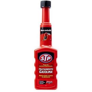 Tratamiento Gasolina STP 200ml - Aditivo para motores que mejora, reduce emisiones y consumo, limpia inyectores y válvulas, combate óxido y corrosión