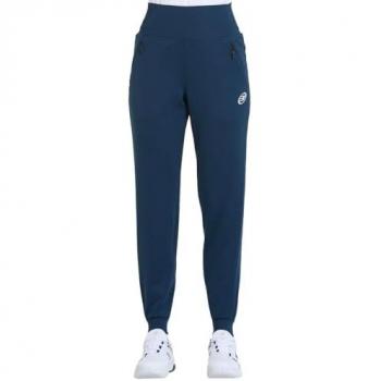 Pantalón de chándal Bullpadel Outles Azul Noche para mujer, tejido polar
