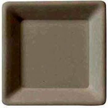Platos biodegradables quadr.26 x 26 x50pz