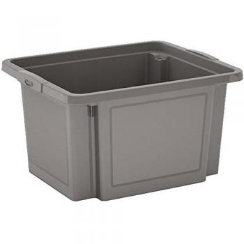 SIK KIS 8638000 0410 02 H Box-Caja de almacenaje plástico, 23 L