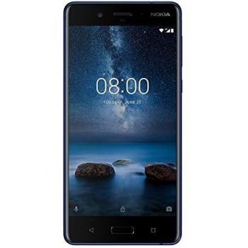 Nokia 8 Azul Dual SIM [Versión italiana: Podría presentar problemas de compatibilidad]