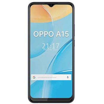 Protector de Pantalla de Cristal Templado para Oppo A15 - Vidrio Temperado, Alta Transparencia, Resistente a Arañazos, Fácil Instalación, Compatible con Huellas Dactilares