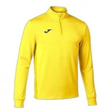 Joma Winner II Men's Yellow Half-Zip Sweatshirt